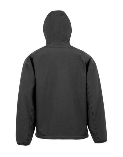 Result Recycled R911M Result Mens Recycled P'able Hood S'shell - Black
