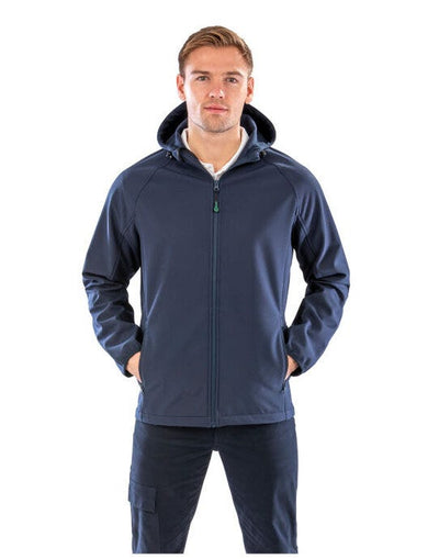 Result Recycled R911M Result Mens Recycled P'able Hood S'shell - Navy