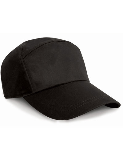 Result Headwear RC02 Result Advertising Cap - Black