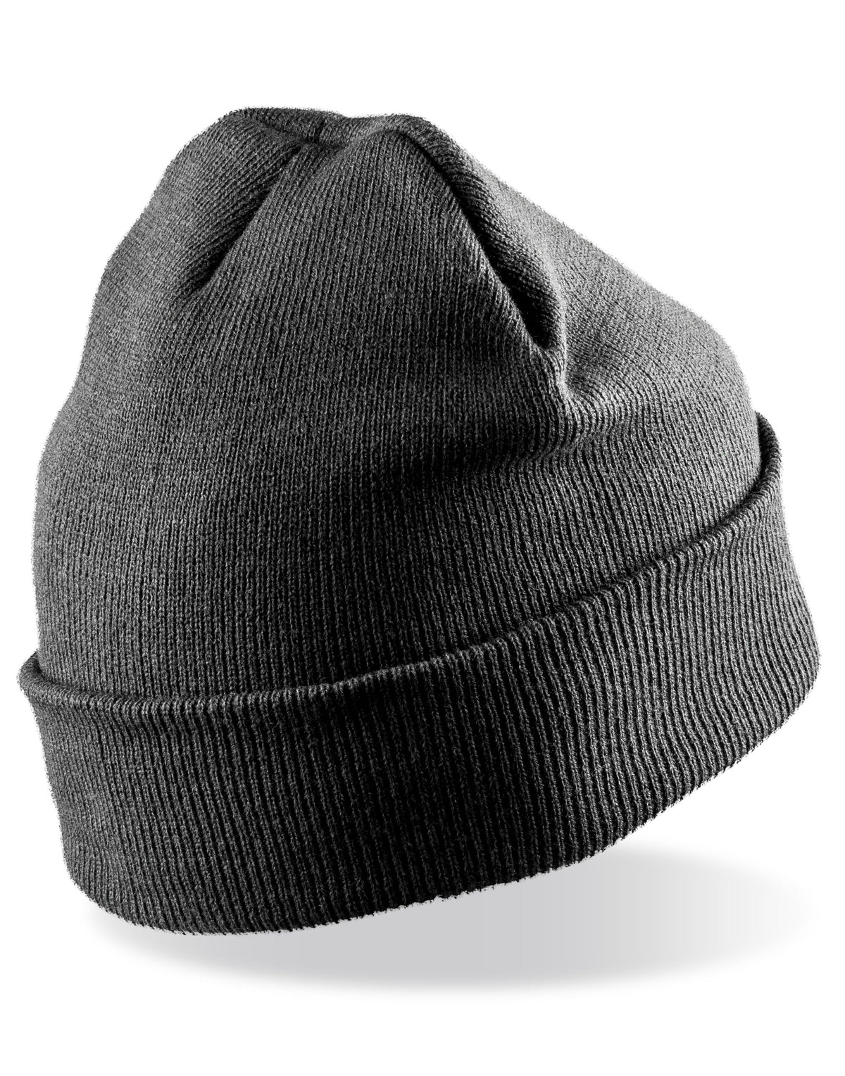 Result Winter Essentials RC027X Result Winter Double Knit Printer Beanie - Grey