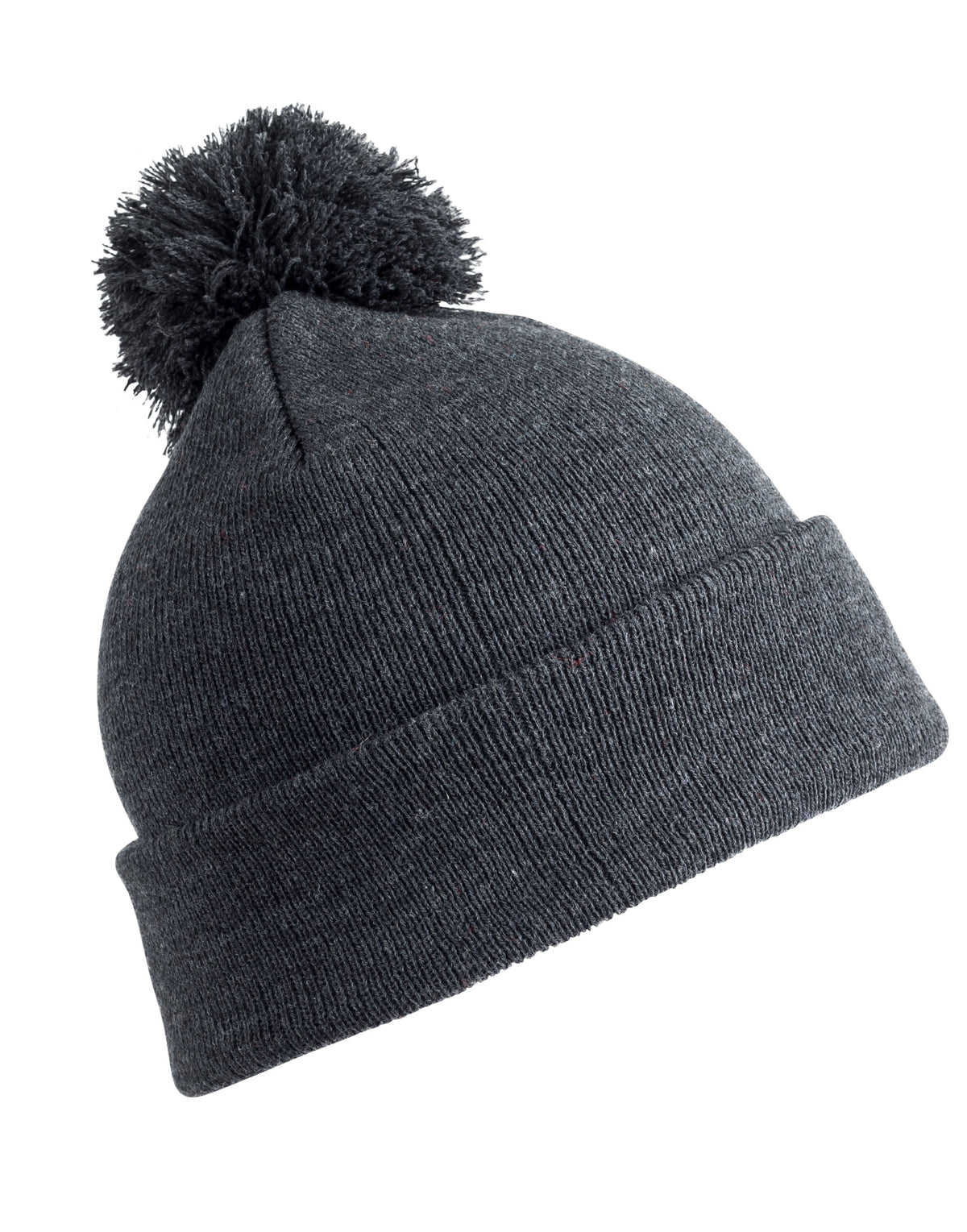 Result Winter Essentials RC028X Pom Pom Beanie - Grey