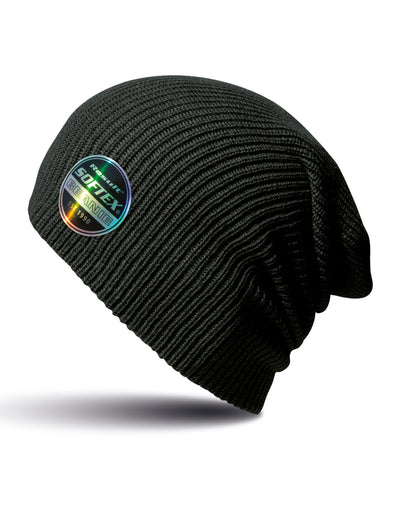 Result Core RC031X Softex Beanie Hat - Black