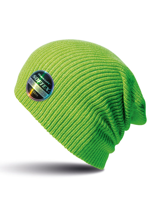 Result Core RC031X Softex Beanie Hat - Lime