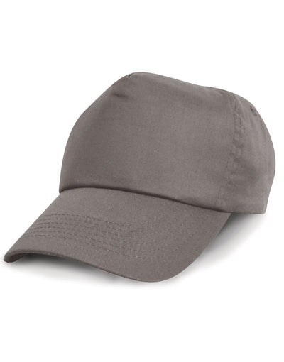 Result Headwear RC05 Result Cotton Cap - Grey
