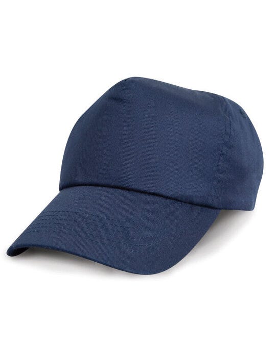 Result Headwear RC05J Result Junior Cotton Cap - Navy