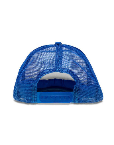 Result Headwear RC089X Detroit 1/2 Mesh Trucker - Royal Blue/White