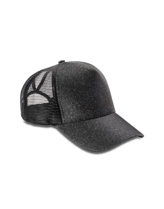 Result Headwear RC090X New York Sparkle Cap - Black