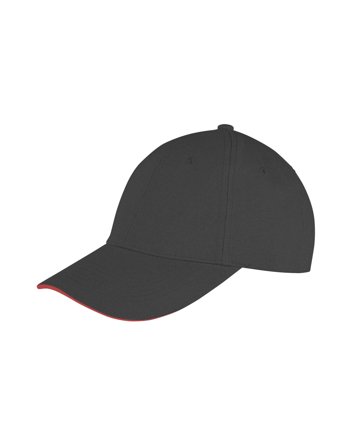 Result Core RC091X Memphis Sandwich Peak Cap - Black/Red