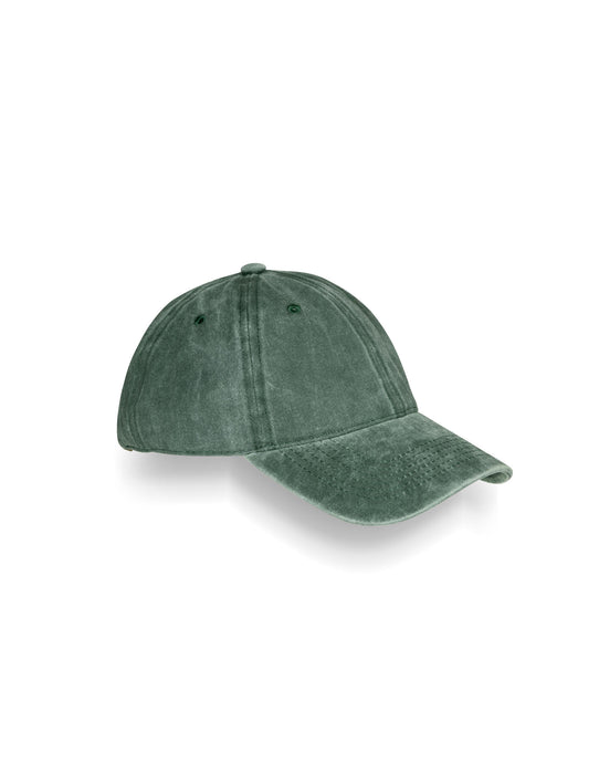Result Headwear RC092X Core Pure Cotton Vin Cap - Vintage Bottle Green