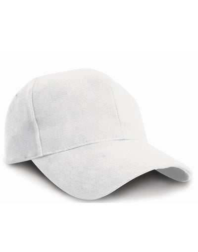 Result Headwear RC25 Result ProStyle Heavy Brushed Cotton Cap - White