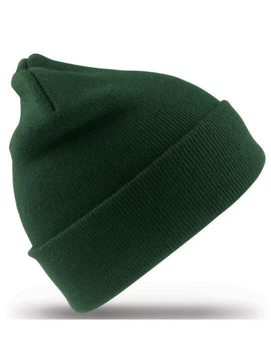 Result Winter Essentials RC29J Result Winter Junior Woolly Ski Hat - Bottle Green