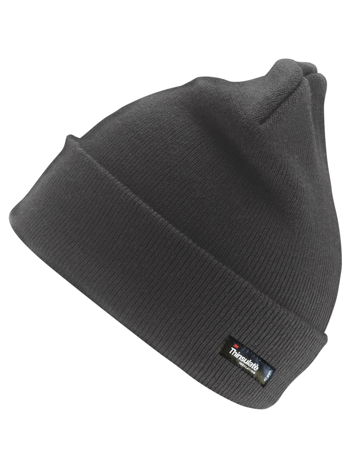 Result Winter Essentials RC33 Result Winter Thinsulate Woolly Ski Hat - Charcoal