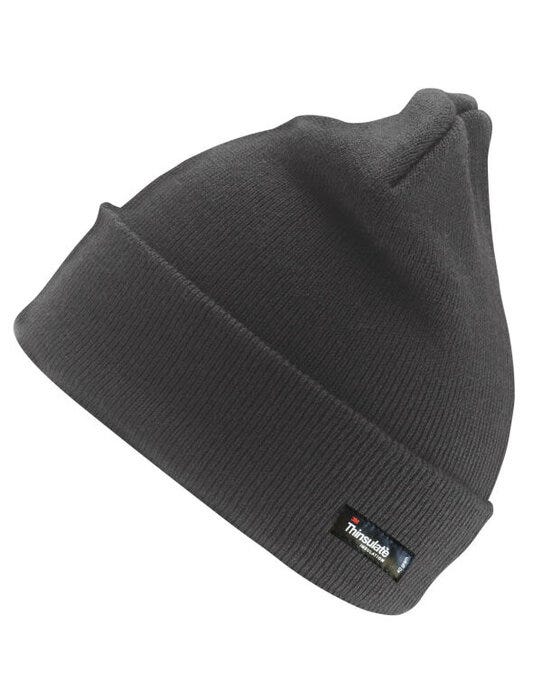 Result Winter Essentials RC33 Result Winter Thinsulate Woolly Ski Hat - Charcoal
