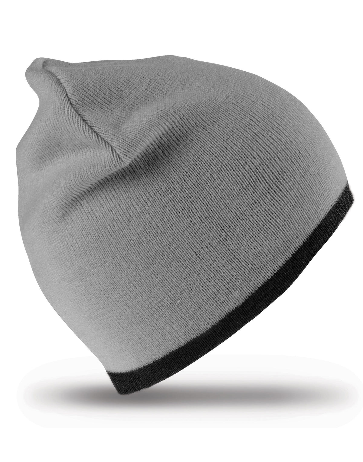 Result Winter Essentials RC46 Result Winter Reversible Fashion Fit Hat - Grey/Black