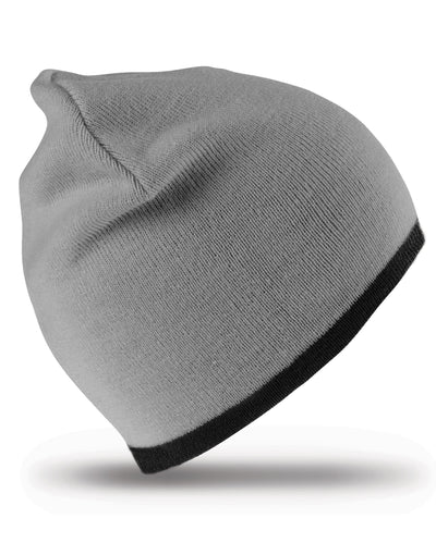 Result Winter Essentials RC46 Result Winter Reversible Fashion Fit Hat - Grey/Black