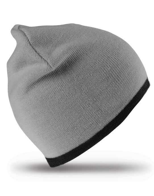 Result Winter Essentials RC46 Result Winter Reversible Fashion Fit Hat - Grey/Black