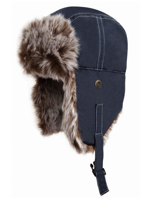 Result Winter Essentials RC56 Result Winter Classic Sherpa Hat - Midnight Navy