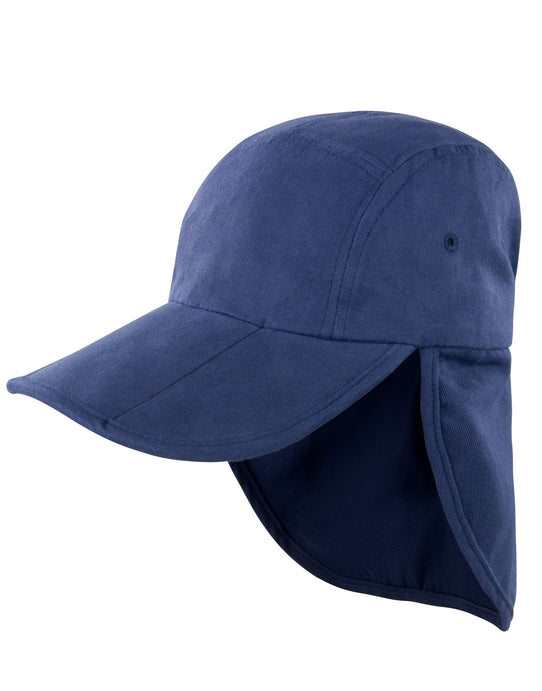 Result Headwear RC76A Fold up Legionnaire Cap - Navy