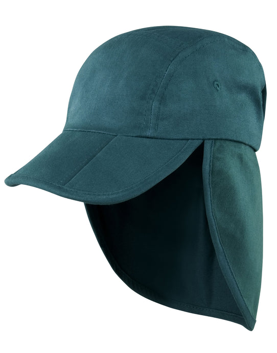 Result Headwear RC76A Fold up Legionnaire Cap - Bottle Green