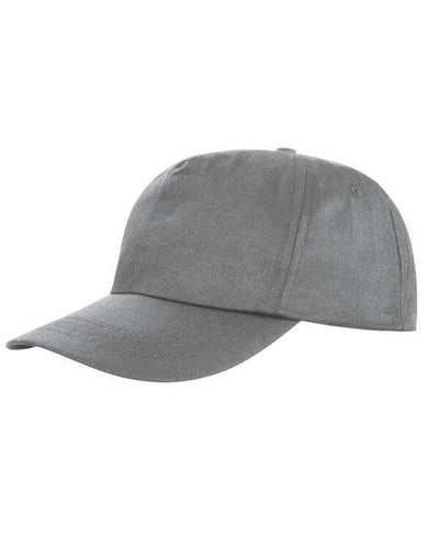Result Core RC80X Houston 5 Panel Printers Cap - Dove Grey