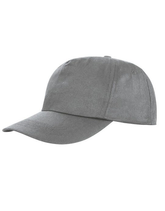 Result Core RC80X Houston 5 Panel Printers Cap - Dove Grey