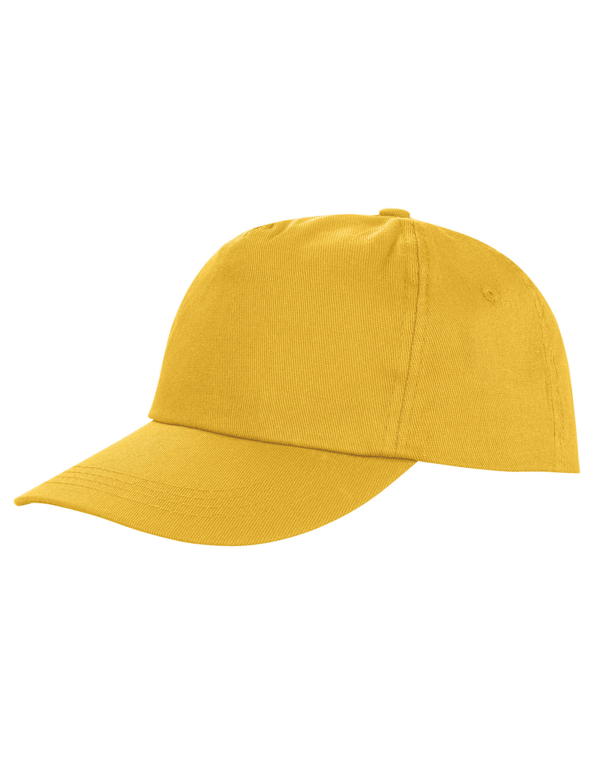 Result Core RC80X Houston 5 Panel Printers Cap - Yellow
