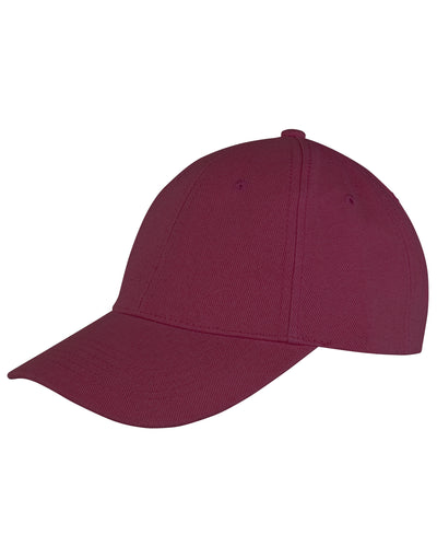 Result Core RC81X Memphis 6 Panel Cap - Burgundy