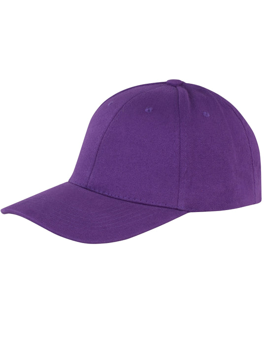 Result Core RC81X Memphis 6 Panel Cap - Purple