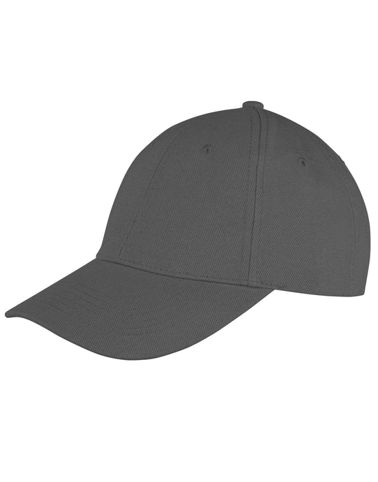 Result Core RC81X Memphis 6 Panel Cap - Charcoal