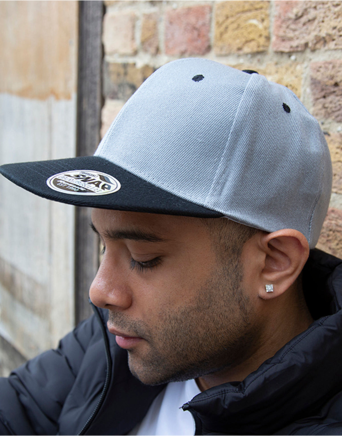 Result Core RC82X Bronx Original Dual Col Cap - Heather Grey/Black