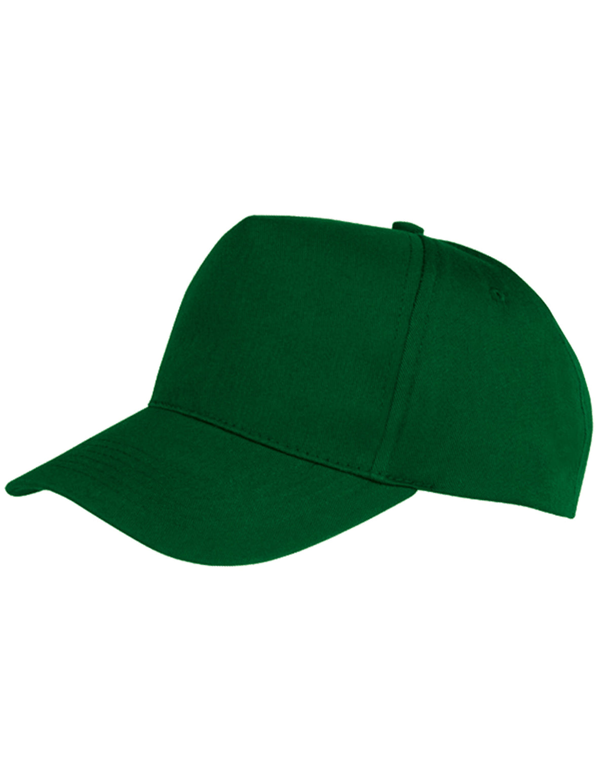 Result Core RC84X Boston 5 Panel Printers Cap - Bottle Green