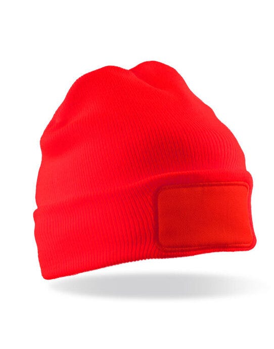 Result Recycled RC934X Result Rcycled Thinsulate Printer Beanie - Red