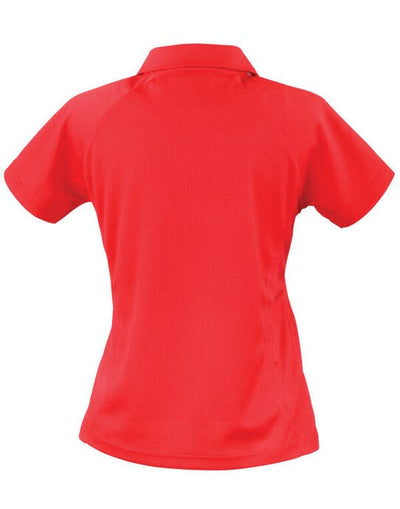 Spiro S177F Ladies Team Spirit Polo Shirt - Red/White