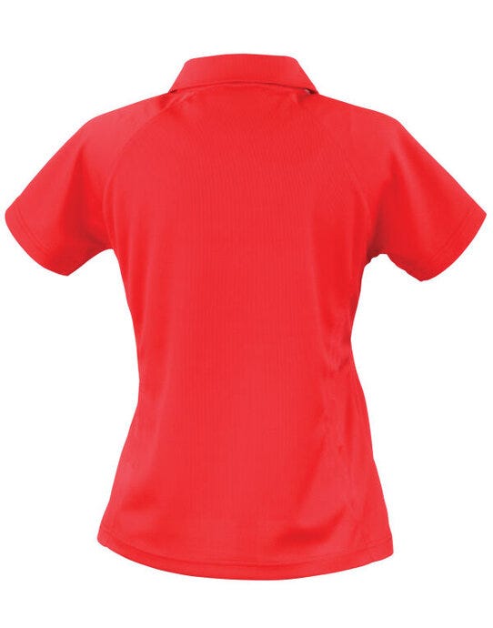 Spiro S177F Ladies Team Spirit Polo Shirt - Red/White