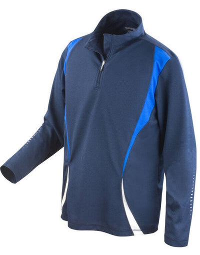 Spiro S178X Unisex Trial Training Top - Navy/Royal/White
