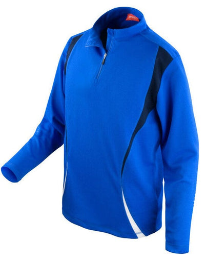 Spiro S178X Unisex Trial Training Top - Royal Blue/Navy/White