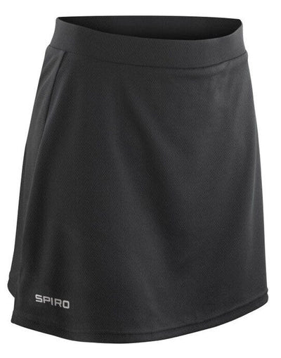 Spiro S261F Ladies Skort - Black