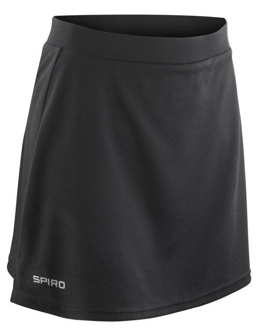 Spiro S261F Ladies Skort - Black