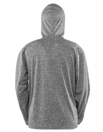 Spiro Fitness S277F Womens Hooded Tee-Jacket - Grey/Black