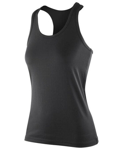 Spiro Impact S281F Softex Fitness Top - Black