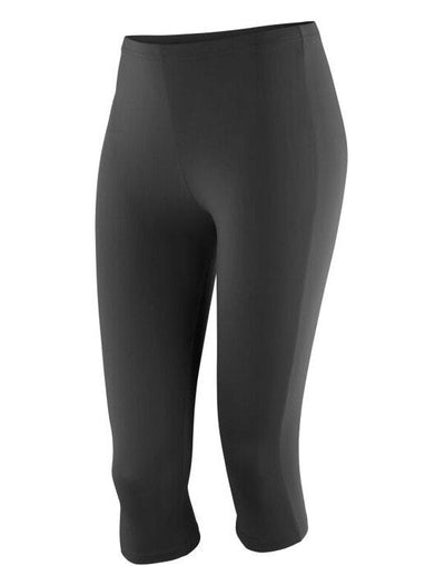 Spiro Impact S284F Softex Capri Pants - Black