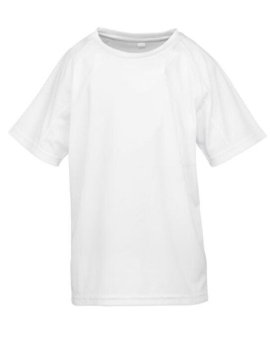 Spiro Impact S287J Junior P'formance Aircool T - White