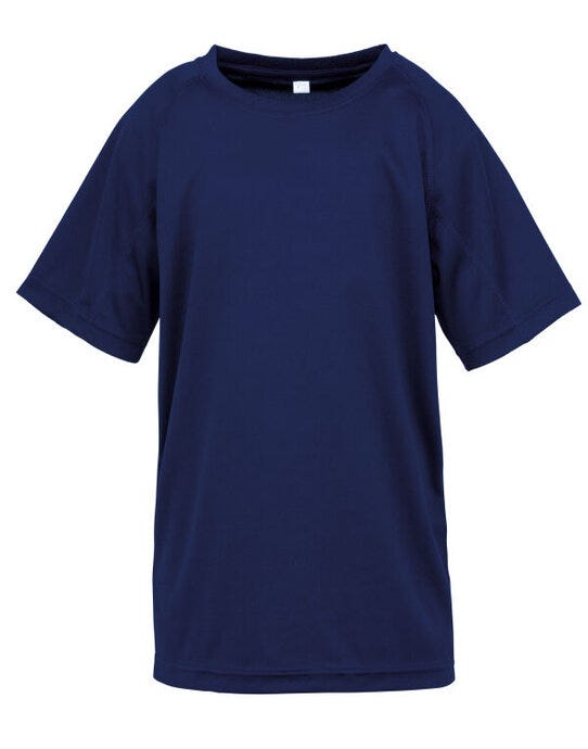Spiro Impact S287J Junior P'formance Aircool T - Navy