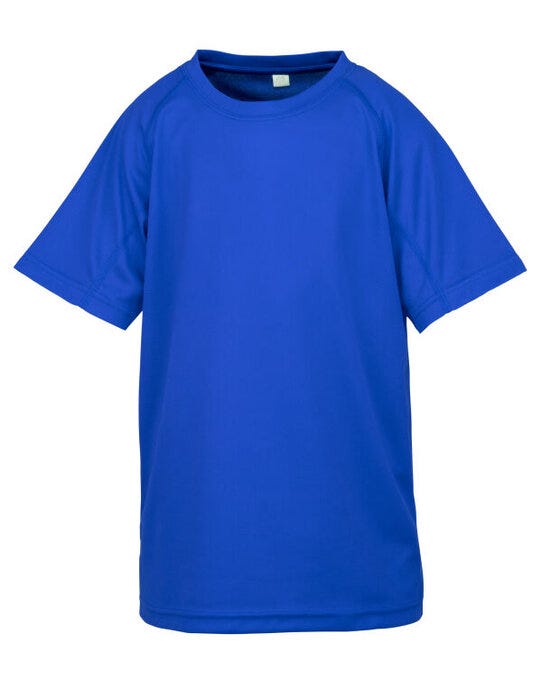 Spiro Impact S287J Junior P'formance Aircool T - Royal Blue