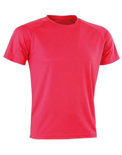 Spiro Impact S287X Aircool Tee - Fluorescent Pink
