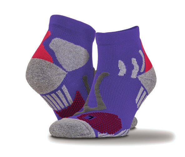 Spiro S294X Technical Compression Sport Sock - Purple