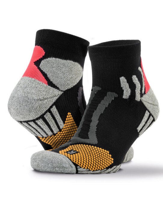 Spiro S294X Technical Compression Sport Sock - Black