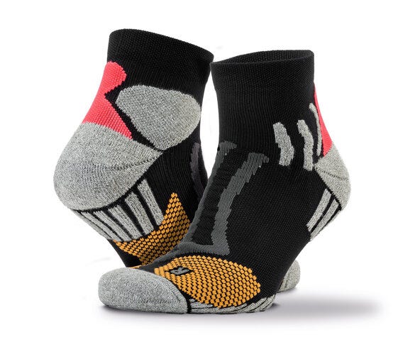 Spiro S294X Technical Compression Sport Sock - Black