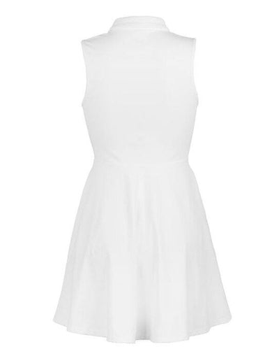Spiro S799F Recycled Ladies Fitness Dress - White