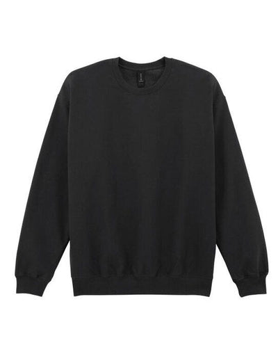 Gildan SF000 Softstyle MidW Fleece Adult Crew - Black